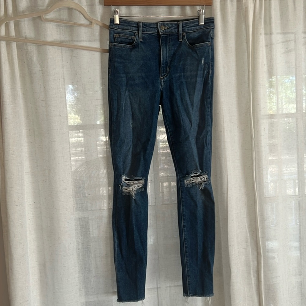 Joe’s jeans “the Charlie high rise skinny ankle”